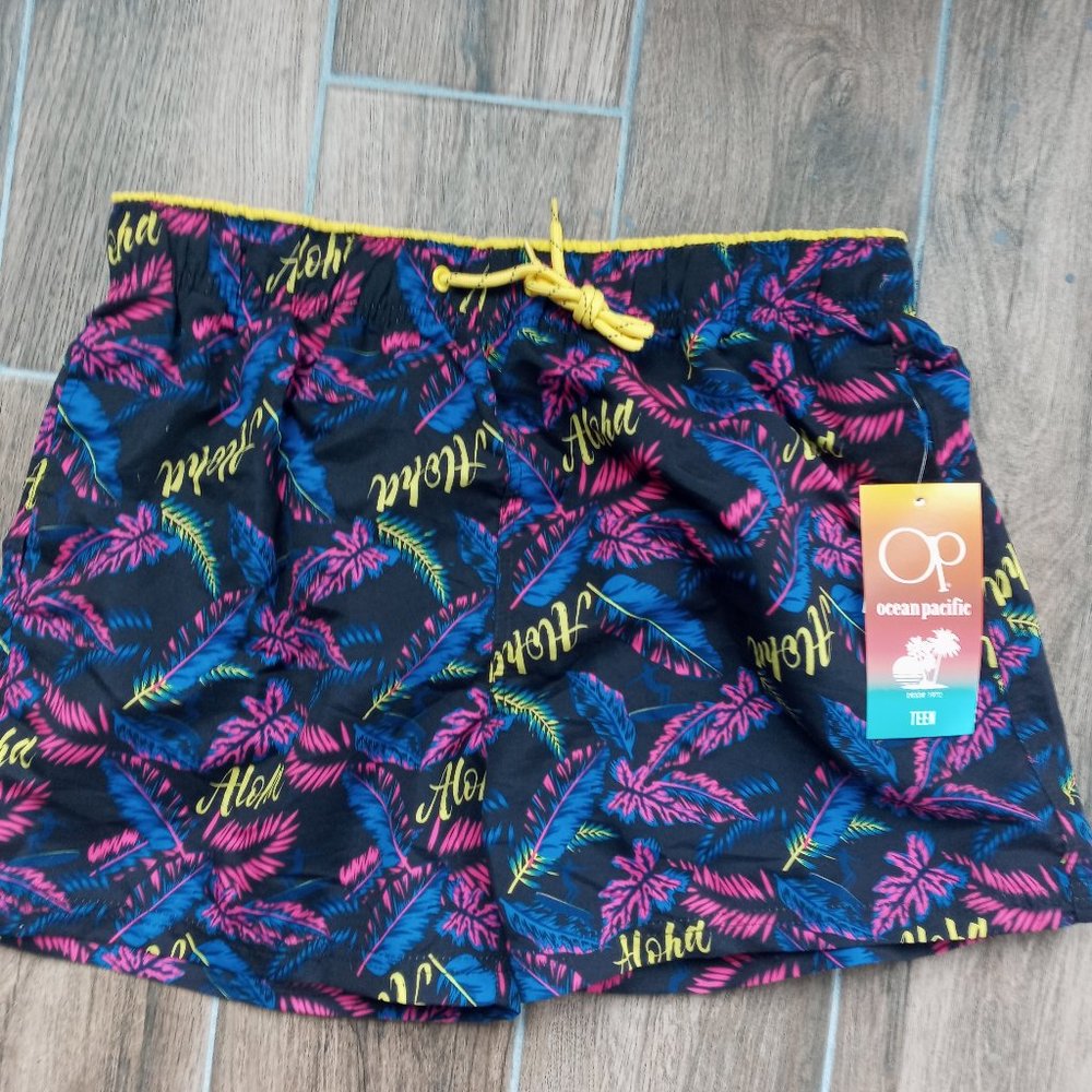 Ocean Pacific Board Shorts - "Aloha"